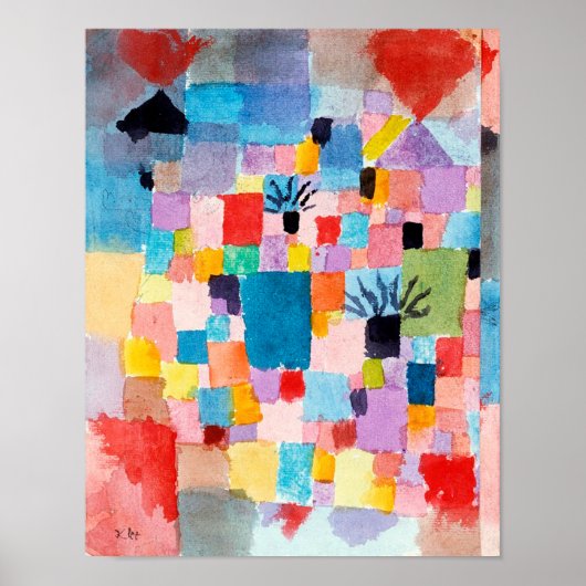 クリー・チュニジアガーデン ポスター (正面)