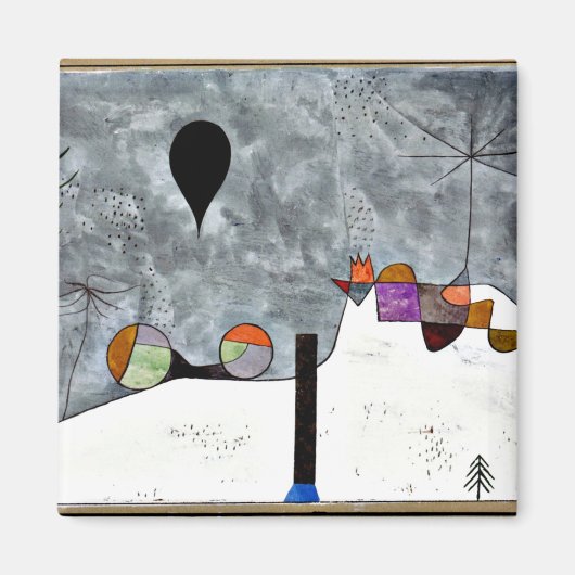 クリー – 冬 マグネット (正面)