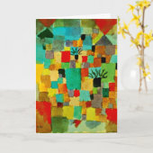 クリー-南チュニジア庭園 カード (黄色い花)