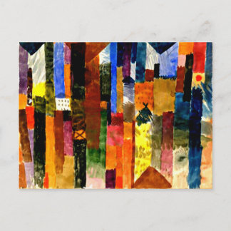 クリー-町の前 ポストカード