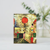 クリー – 赤いバルーン ポストカード (スタンド正面)