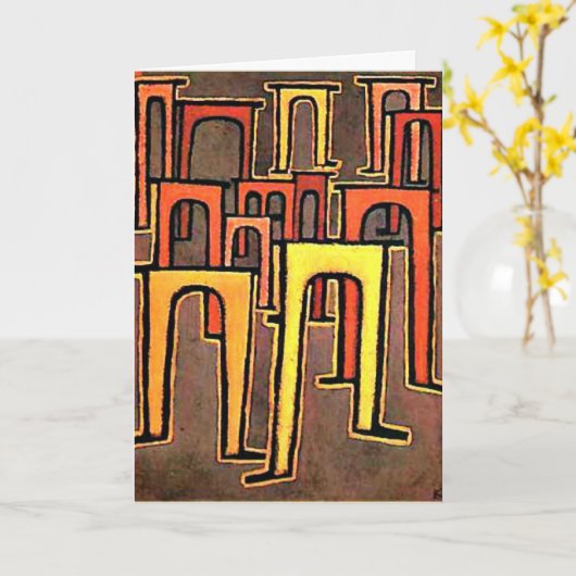 クリー-高架橋革命 カード (黄色い花)