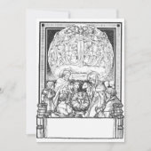 クリ伝統的スマスカード シーズンカード (正面)