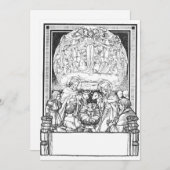 クリ伝統的スマスカード シーズンカード (正面/裏面)