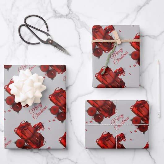 クリ大切スマスプレゼントプロフェッショナル ラッピングペーパーシート (正面)