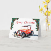 クリ改造スマスカード カード (黄色い花)