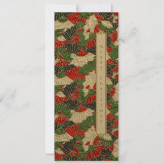 クリ日本のスマス折り紙 シーズンカード