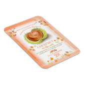 クリ秋ベビー妊娠の発表 マグネット (右側)