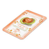 クリ秋ベビー妊娠の発表 マグネット (左側)