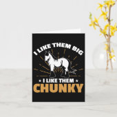 クリ荷車を引くデデールライダー用の馬ミームデザイン カード (黄色い花)