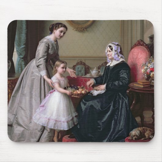 「クリ」ウィンブルドンの祖母のインテリア マウスパッド (正面)