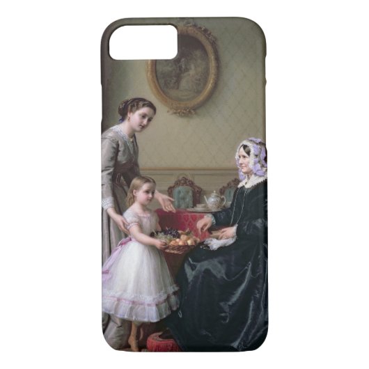 「クリ」ウィンブルドンの祖母のインテリア Case-Mate iPhoneケース (裏面)