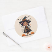 クリepin it Cute this Halloween ラウンドシール (封筒)