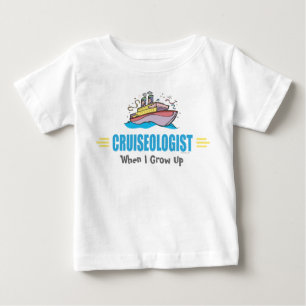 クルおもしろいーズ船 ベビーTシャツ