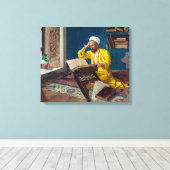 クルアーンとイスラム神学者 | Osman Hamdi Bey | キャンバスプリント (インサイチュ (ウッドフロア))