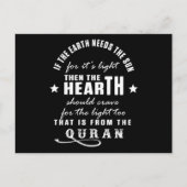 クルアーン・アッラー・イスラーム・ムスリム神宗教モスク・ギフト ポストカード (正面)