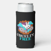 クルエルティフリー スリム缶クーラー (Seltzer正面)