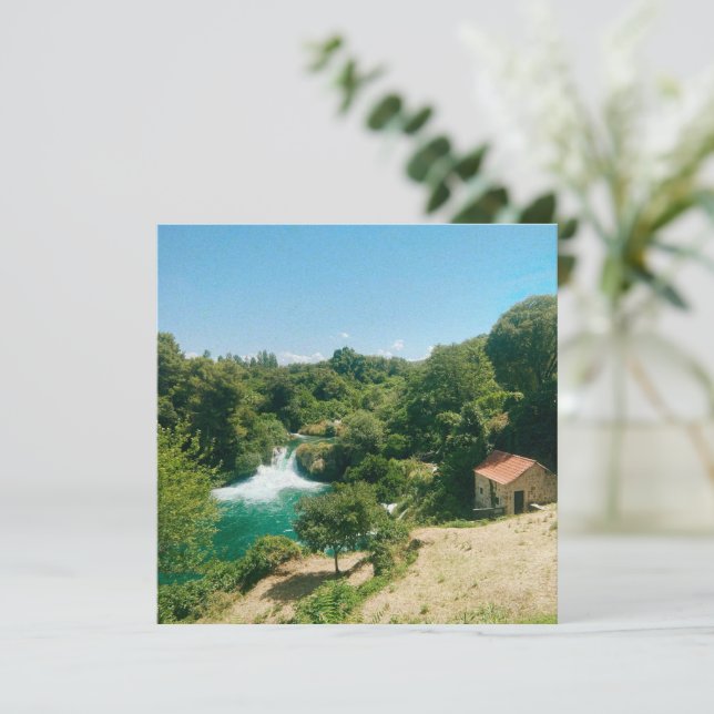 クルカの滝 - クルカ国立公園 - クロアチア (スタンド正面)