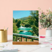 クルカの滝 – クルカ国立公園 – クロアチア アクリルサイン (ウェディング)