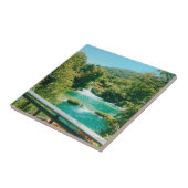 クルカの滝 – クルカ国立公園 – クロアチア タイル (側面)