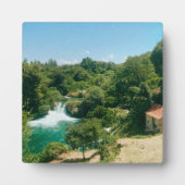 クルカの滝 – クルカ国立公園 – クロアチア フォトプラーク (正面)