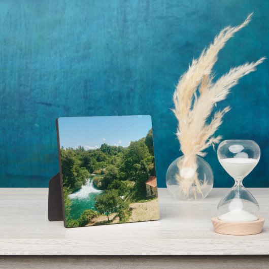 クルカの滝 – クルカ国立公園 – クロアチア フォトプラーク (インサイチュ)