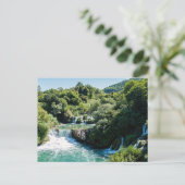 クルカ国立公園の滝 – クロアチア・ダルマティア ポストカード (スタンド正面)