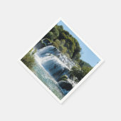 クルカ国立公園の滝 – ダルマティア，クロアチア スタンダードカクテルナプキン (角)