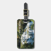 クルカ国立公園の滝 – ダルマティア,クロアチア ラゲッジタグ (正面縦)