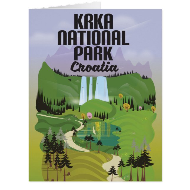 クルカ国立公園クロアチア (正面)