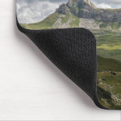 クルカ国立公園 – ウォーターフォールスキラジンスキーブロック マウスパッド (コーナー)