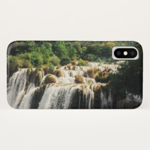 クルカ国立公園 – ウォーターフォールスキラジンスキーブロック iPhone X ケース