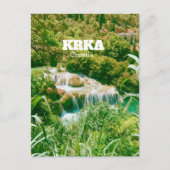 クルカ国立公園 ポストカード (正面)