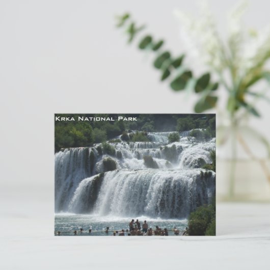 クルカ国立公園 ポストカード (スタンド正面)