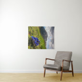 クルシウスのゲンチアンの花と山 タペストリー (インサイチュ(横))