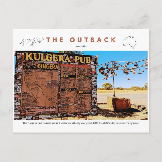 クルジェラロードハウスサイン ポストカード (正面)