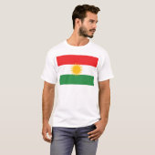クルジスタンの旗; クルド人; クルド Tシャツ (正面フル)