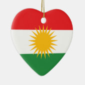 クルジスタンの旗 セラミックオーナメント (右)