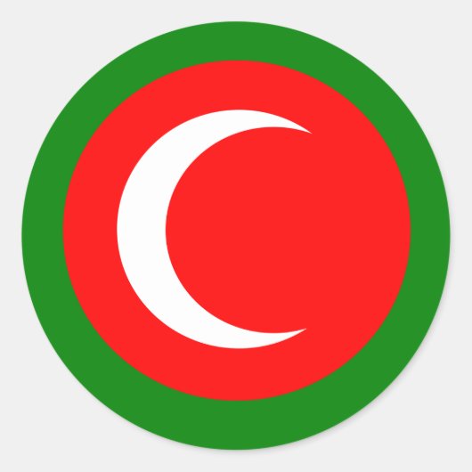 クルジスタンの旗(1922-1924年、1925年)の王国 ラウンドシール (正面)