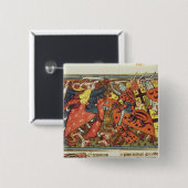 クルセーダーとイスラム教間の戦い 缶バッジ (正面&裏面)