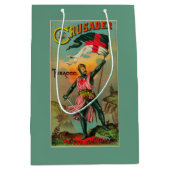 クルセーダーのタバコLabelPetersburg、VA ミディアムペーパーバッグ (正面)