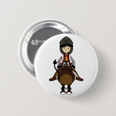 クルセーダーの騎士ボタン 缶バッジ (正面&裏面)