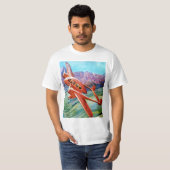 クルセーダー- Sheltonの全翼機 Tシャツ (正面フル)