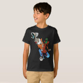 クルッチンタガージヒドゥンスタイルヒップホップグラフィティ Tシャツ (正面フル)