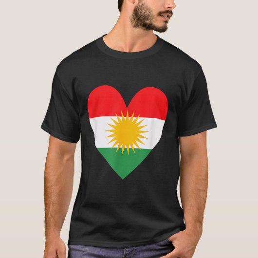 クルディスタンのギフト彼女のBiji NewrozクルディッシュRojava Tシャツ (正面)