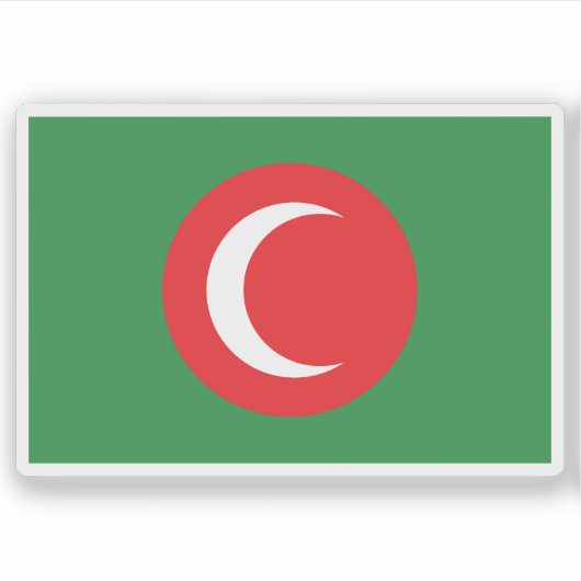 クルディスタン国国旗（1922年～1924年） シール (正面)