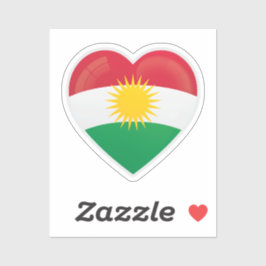 クルディスタン国旗 シール