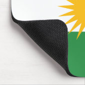 クルディスタン国旗 マウスパッド (コーナー)