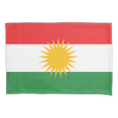 クルディスタン国旗 枕カバー (正面)