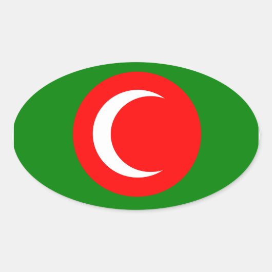 クルディスタン国旗（1922年～1924年、1925年） 楕円形シール (正面)